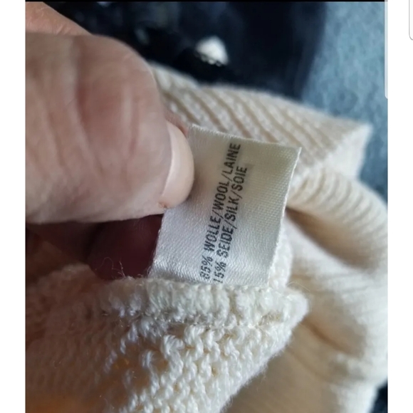 Rare Vintage Louis Feraud silk wool sun sweater medium - Picture 5 of 13